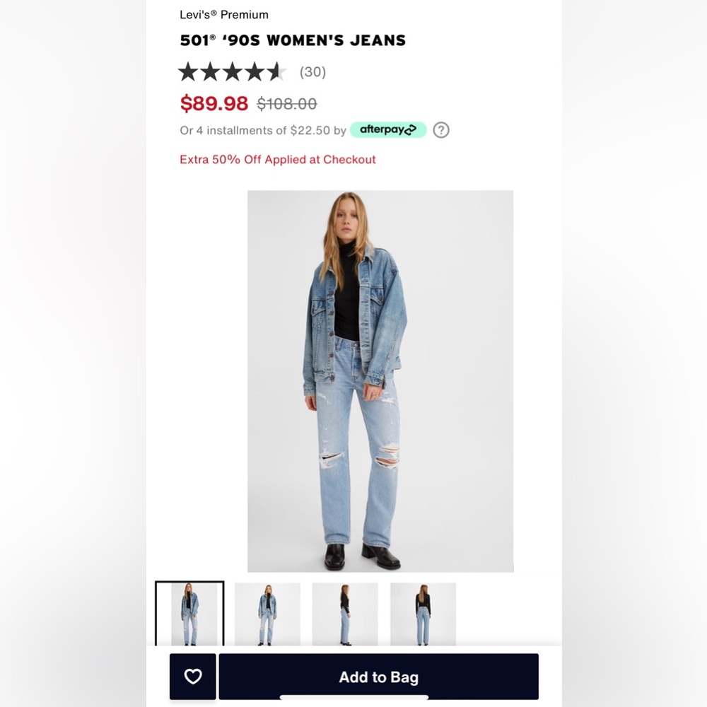 Levi’s 501 jeans, sketch artist, 23